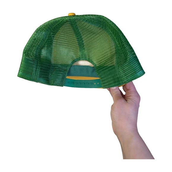 Vintage 80s/90s Foam Back Mesh Front Trucker Hat, Barkerville BC - Picture 4 of 4